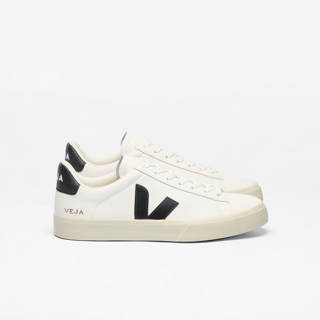 VEJA CAMPO CHROMEFREE EXTRA WHITE/BLACK HOMBRE