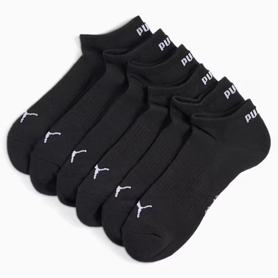 PUMA UNISEX CUSHIONED SNEAKER 3P BLK