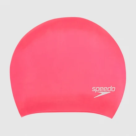 LONG HAIR SILICONE CAP GORRO PARA NADAR PINK MUJER