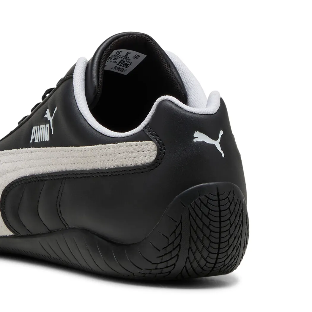 PUMA SPEEDCAT LTHR BLACK/WHITE HOMBRE