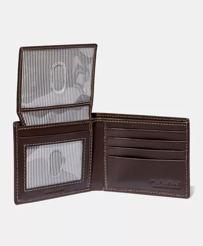 TIMBERLAND CARTERA DE PIEL SUAVE PASSCASE PARA HOMBRE