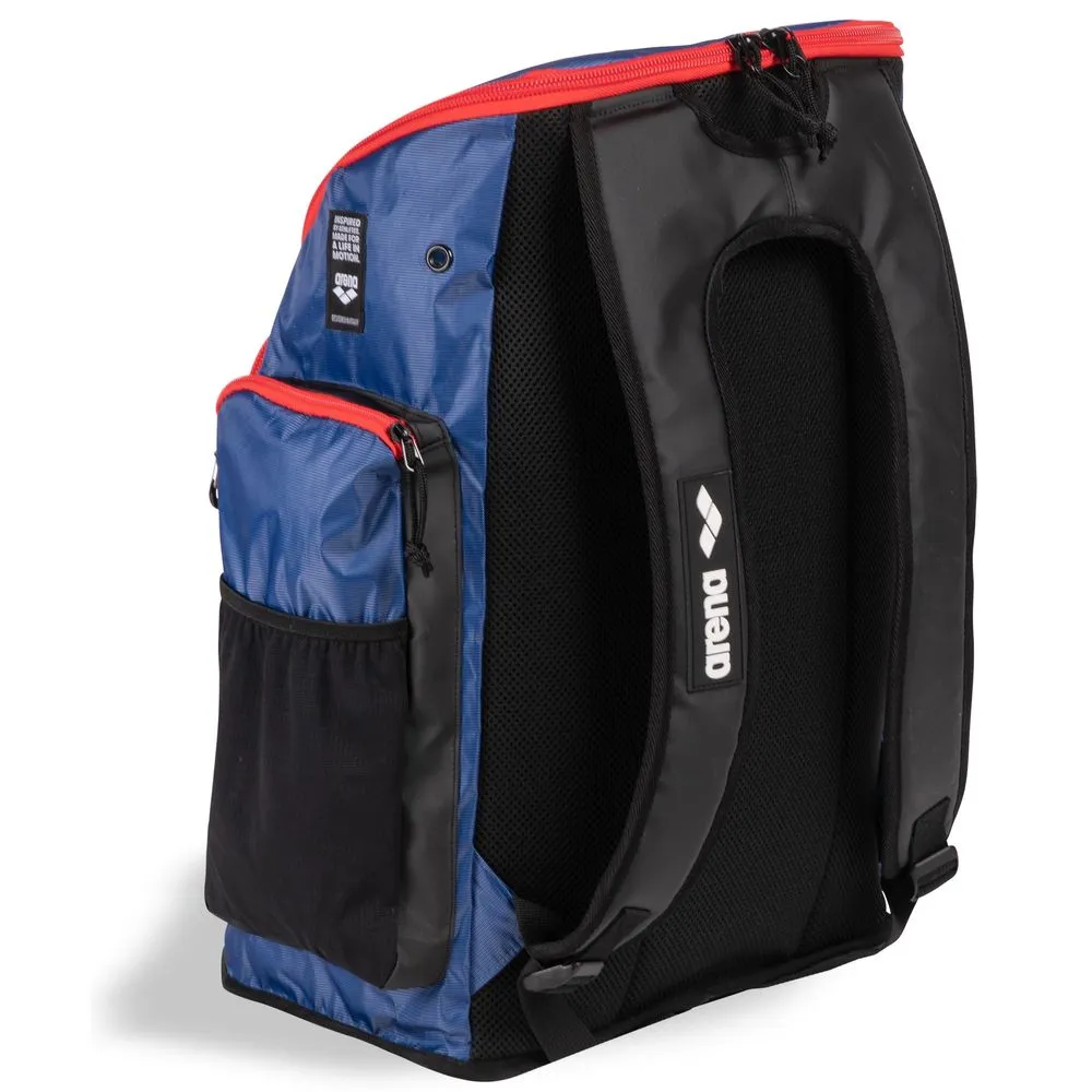 MOCHILA SPIKY BLUE/RED
