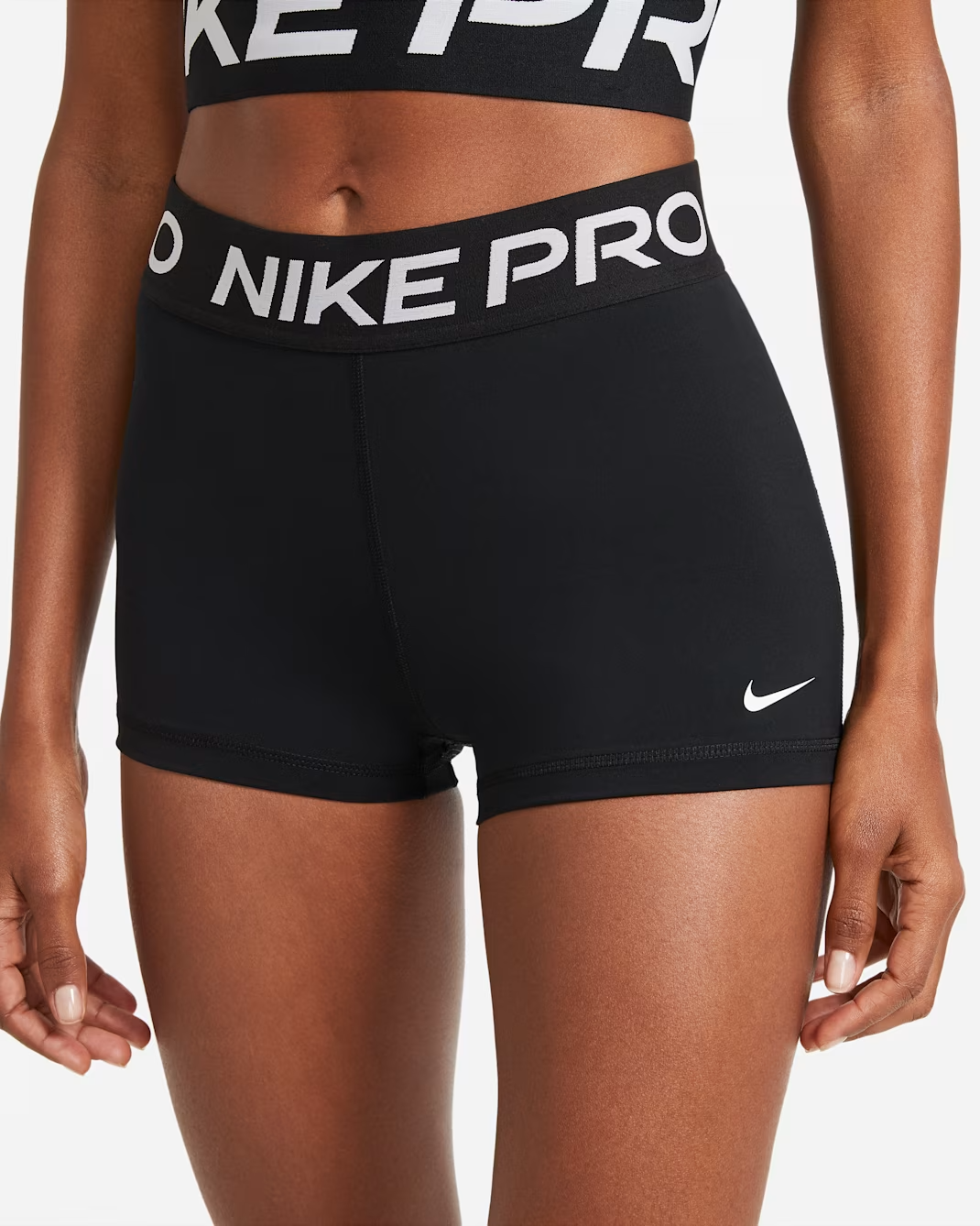 W NP 365 SHORT 3IN BLACK/WHT