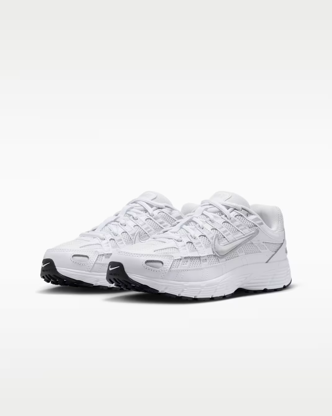 NIKE P-6000 BG WHITE/GRAY
