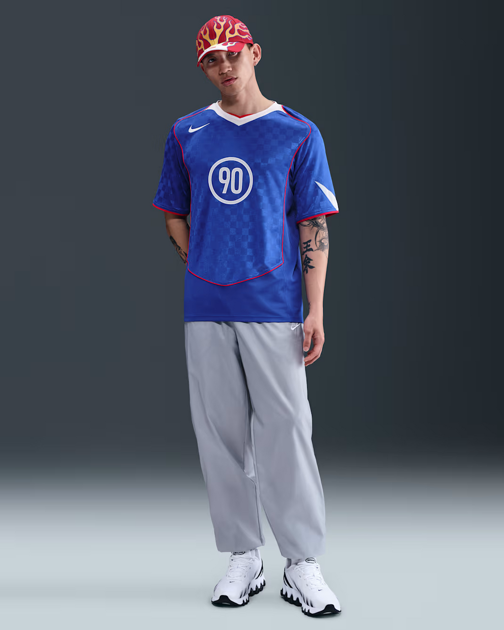 M NK DF T90 ENERGY JSY 6 BLUE/WHT/RED