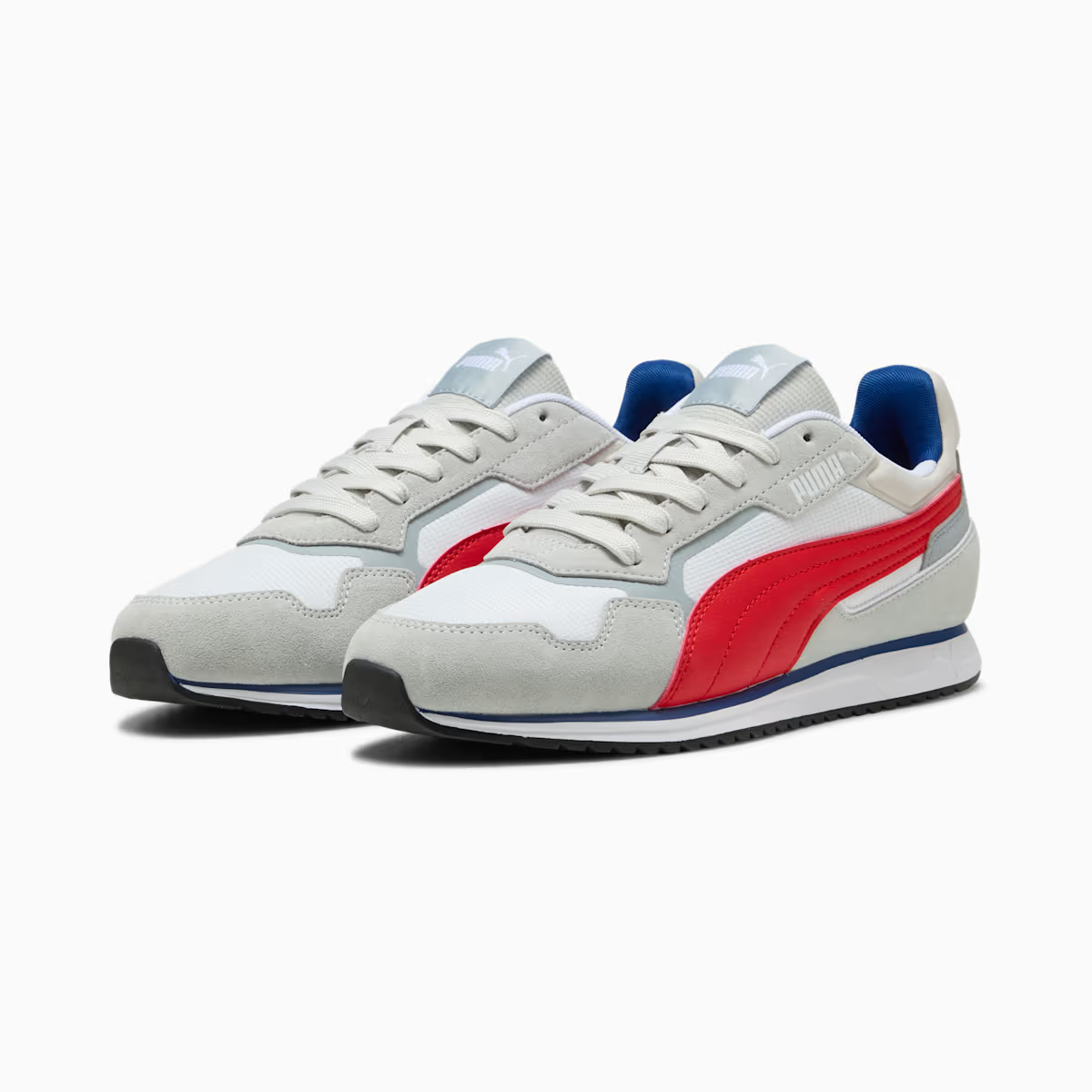 SOFTRIDE ST MILER GREY-TIME RED