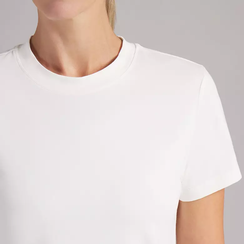 CHARLOTTE MODALON SS CREWNECK WHITW