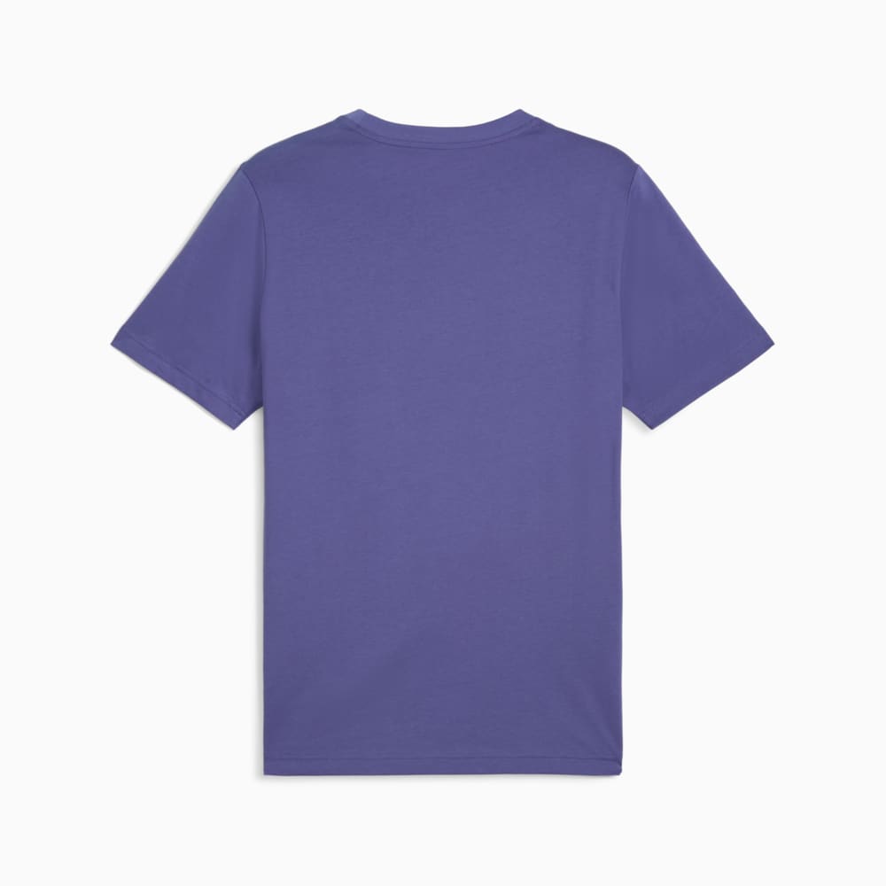 PUMA GRAPHICS ICON TEE BLUE/CRYSTAL
