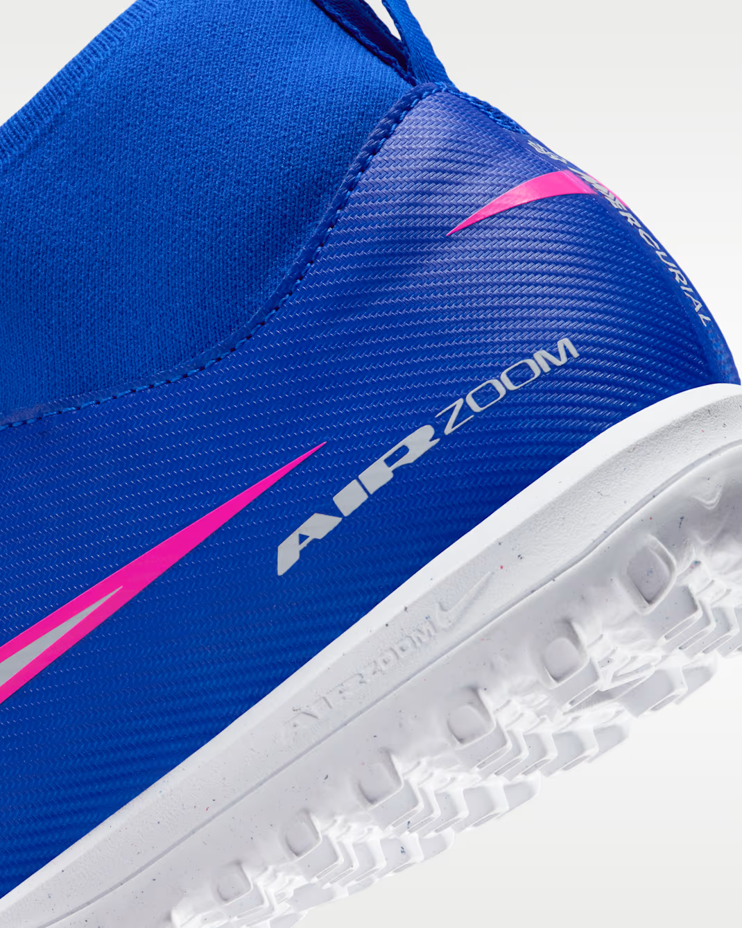JR ZOOM SUPERFLY 10 ACADEMY TF - RACER BLUE/WHITE