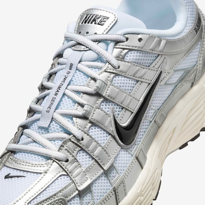 NIKE P-6000 WHITE/SILVER/BLK