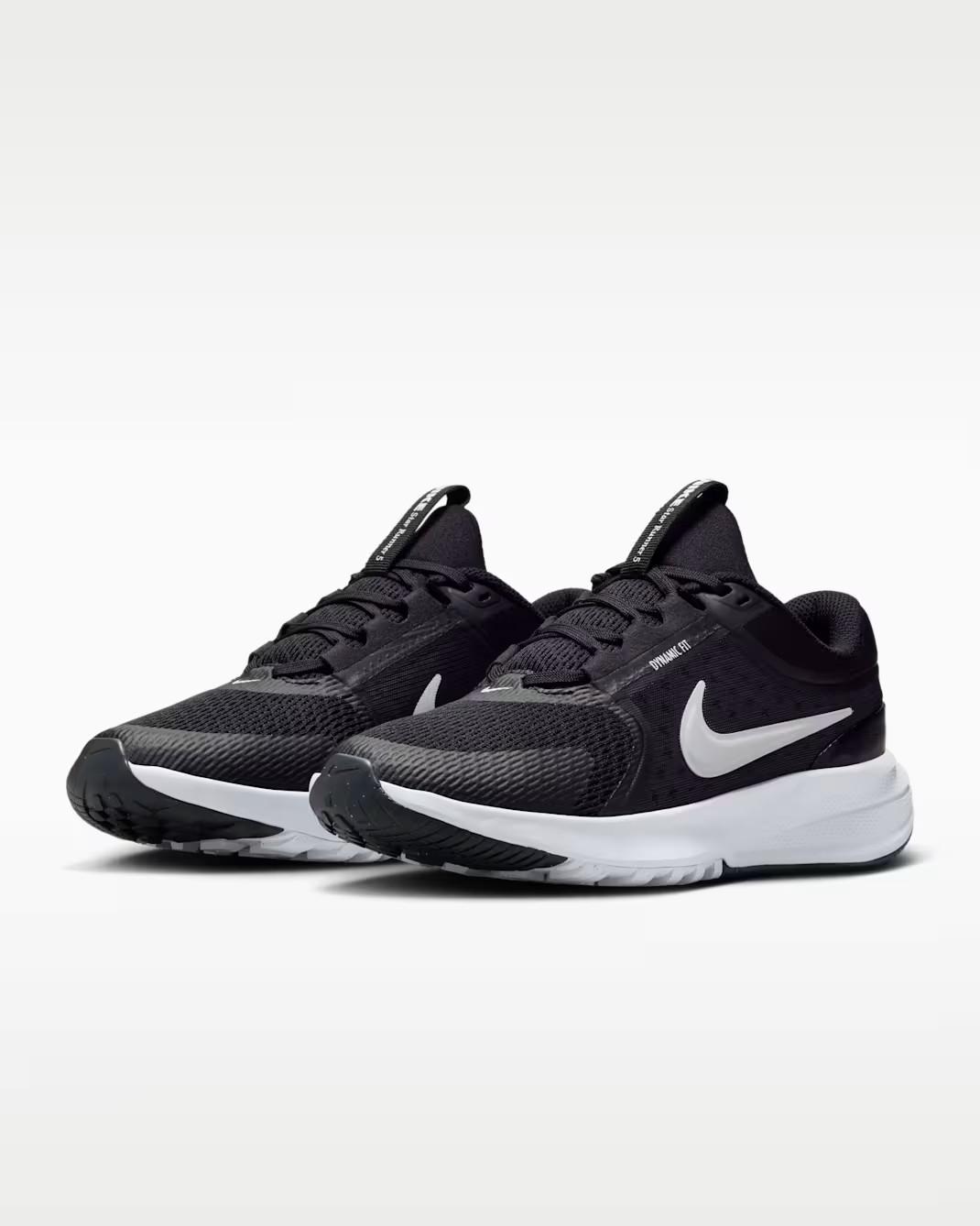 NIKE STAR RUNNER 5 GS BLACK/WHITE