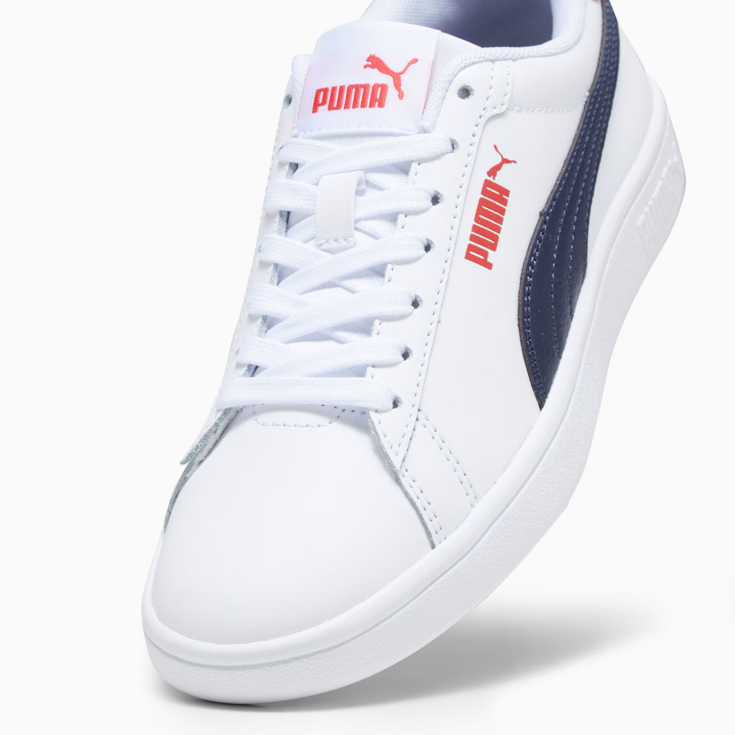 PUMA SMASH 3.0 L JR WHITE-PERSIAN BLUE