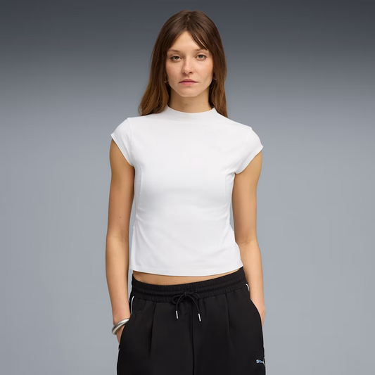 PUMATECH SENSE DRYCELL SLIM TEE WHITE
