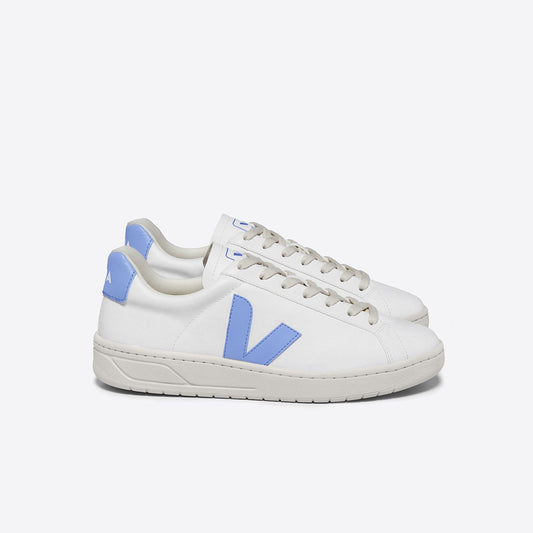 VEJA URCA VEGAN SNEAKERS WHITE‑AQUA