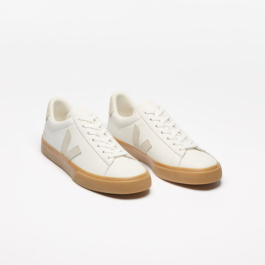 VEJA CAMPO LEATHER EXTRA WHITE/NATURAL