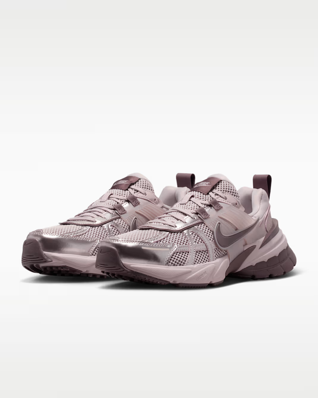 NIKE V2K RUN SILVER/PINK