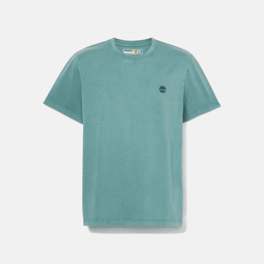 TIMBERLAND TFO LOGO GARMENT DYE  GREEN