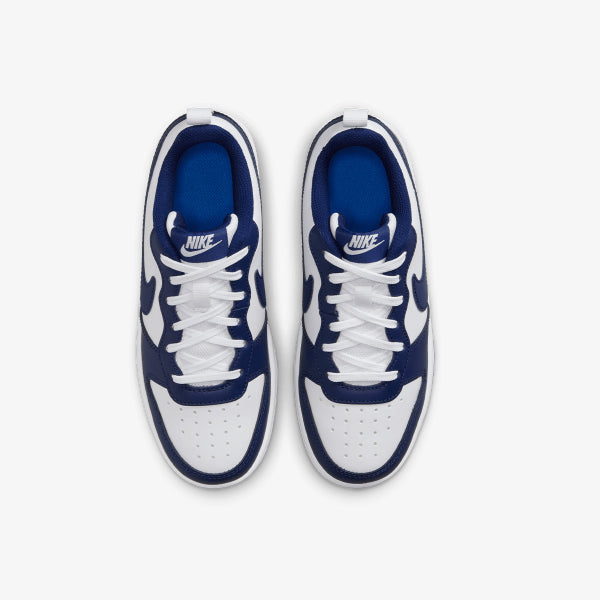 NIKE COURT BOROUGH LOW 2 NAVY/WHT