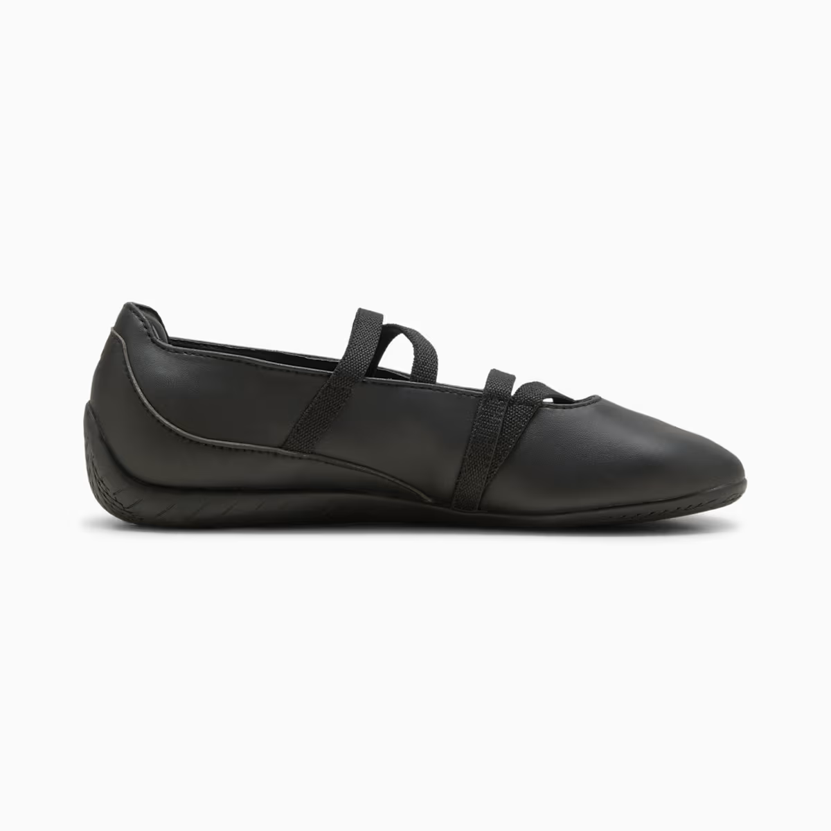 SPEEDCAT BALLET LTHR WNS  BLACK