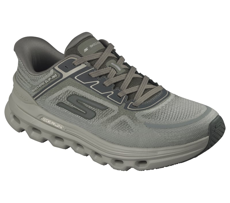 GO RUN GLIDE-STEP ARCH FIT GREEN