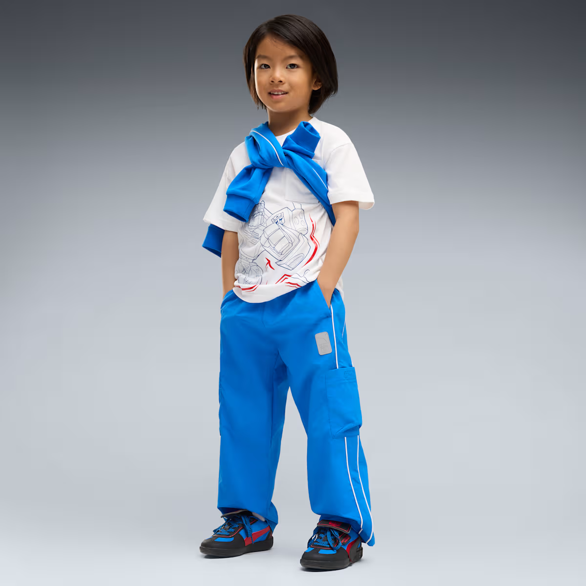 PALERMO TRANSFORMERS RED/BLUE/BLACK NIÑO PRE-ESCOLAR
