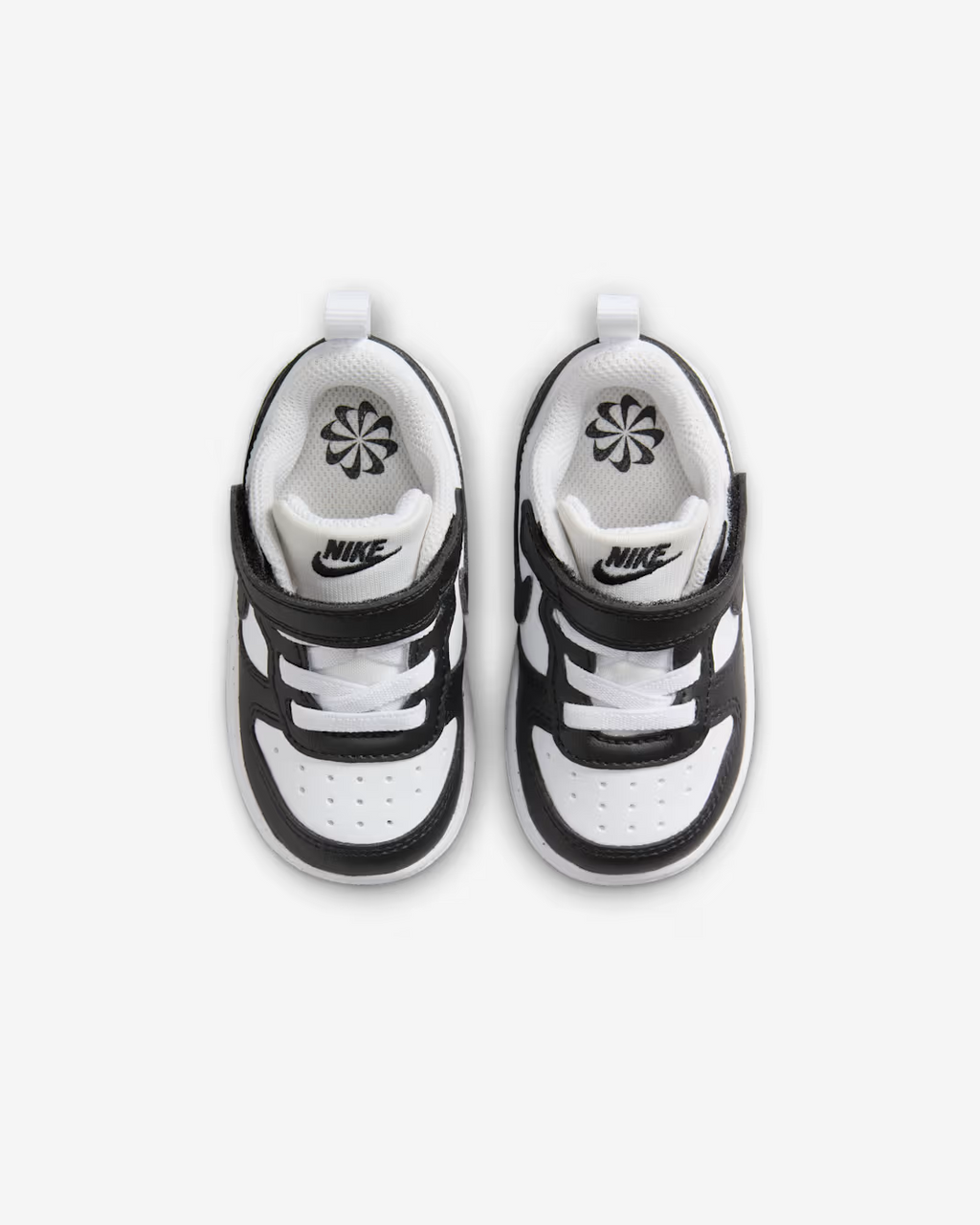 COURT BOROUGH LOW RECRAFT BLACK/WHITE NIÑO PRE-ESCOLAR