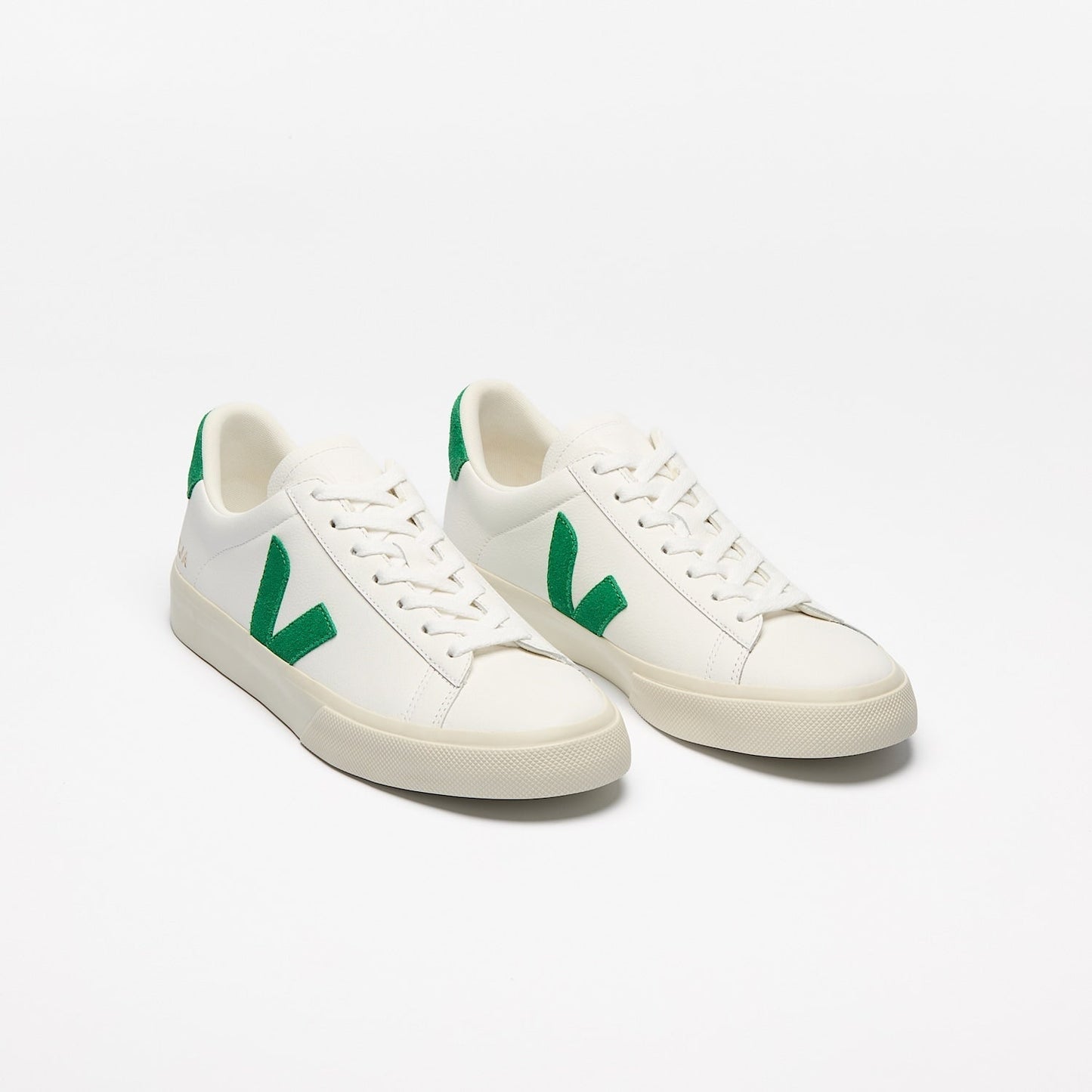 TENIS VEJA CAMPO CHROMEFREE  WHITE/GREEN