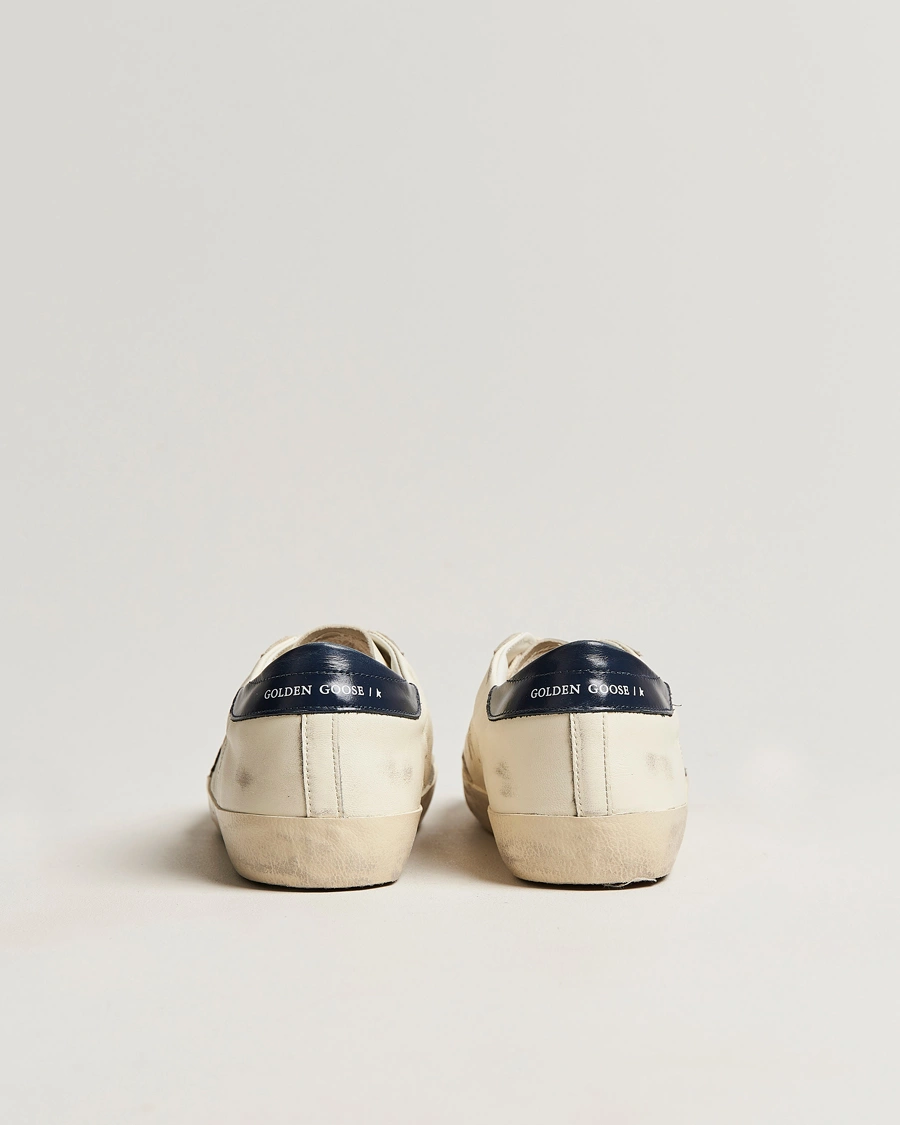 SUPER-STAR CLASSIC WITH LIST BEIGE/NIGHT BLUE HOMBRE