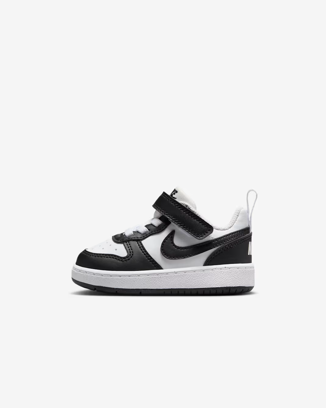 COURT BOROUGH LOW RECRAFT BLACK/WHITE NIÑO PRE-ESCOLAR