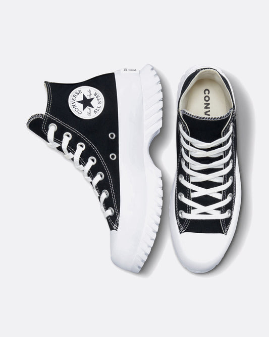 CONVERSE CTAS LUGGED 2.0 HI BK/WH A00870C # 9