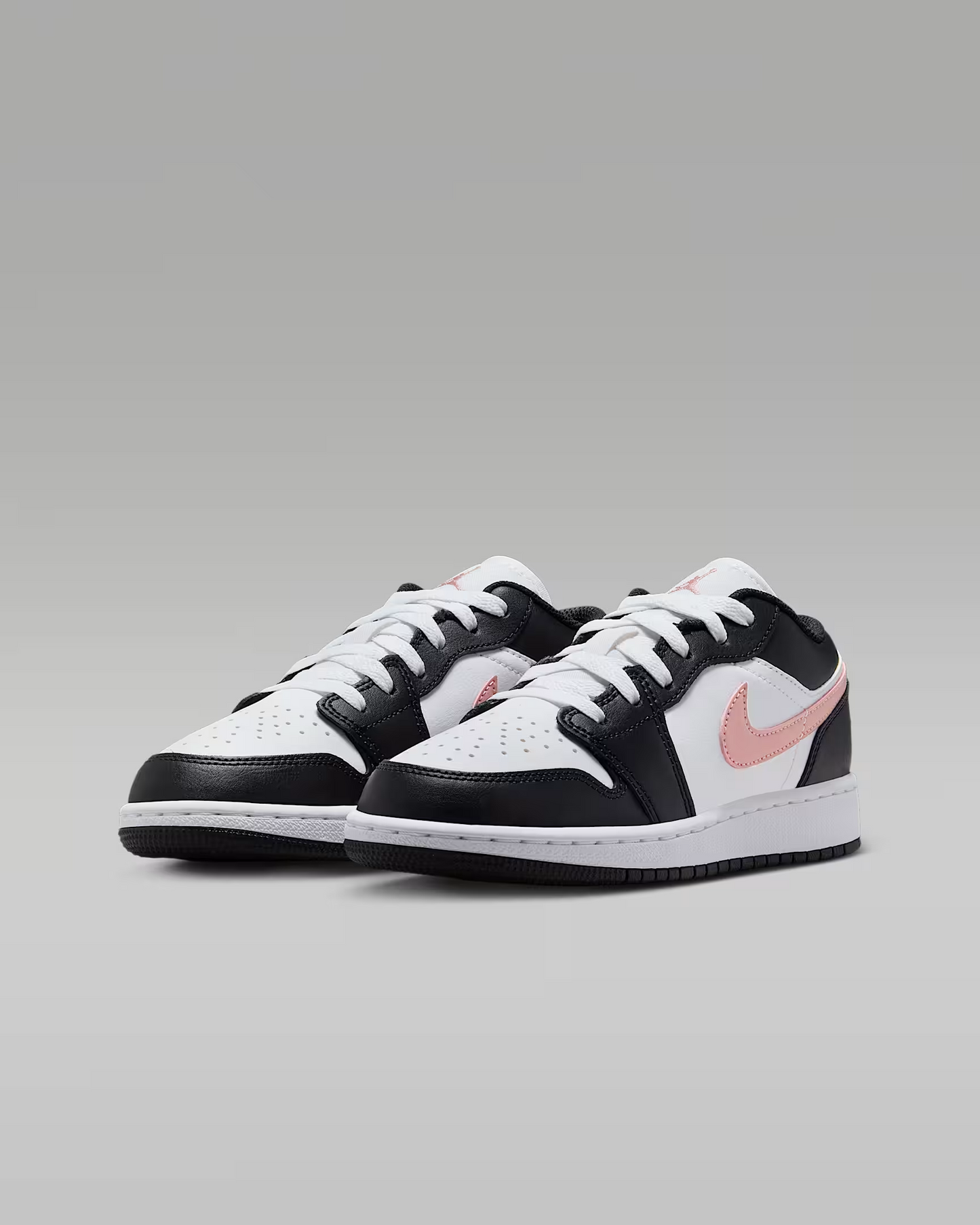AIR JORDAN 1 LOW BG WHITE/RUST PINK-BLACK