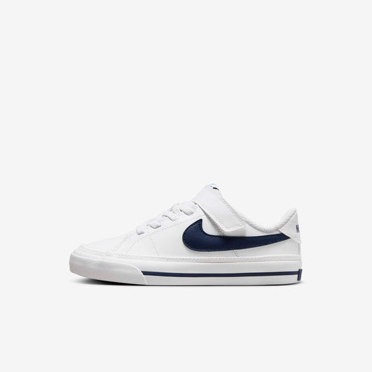 NIKE COURT LEGACY BPV WHITE/MIDNIGHT NAVY