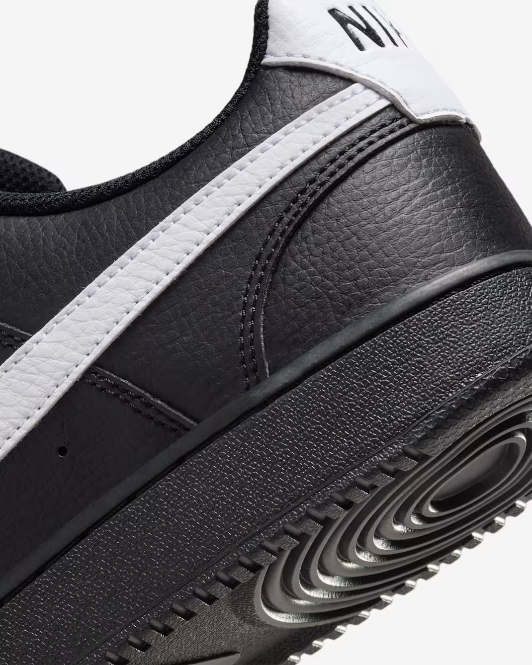 NIKE COURT VISION LO BLACK/WITE-BLACK