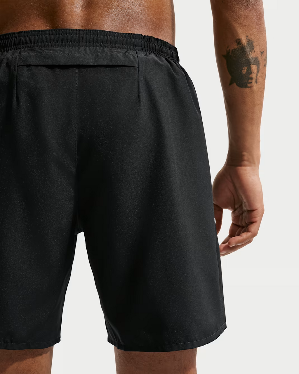 NIKE SHORTS DRI-FIT MILER 7" BRIEF-LINED (BLACK) HOMBRE