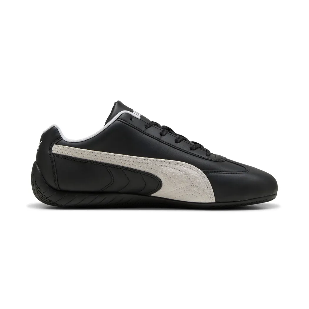 PUMA SPEEDCAT LTHR BLACK/WHITE HOMBRE