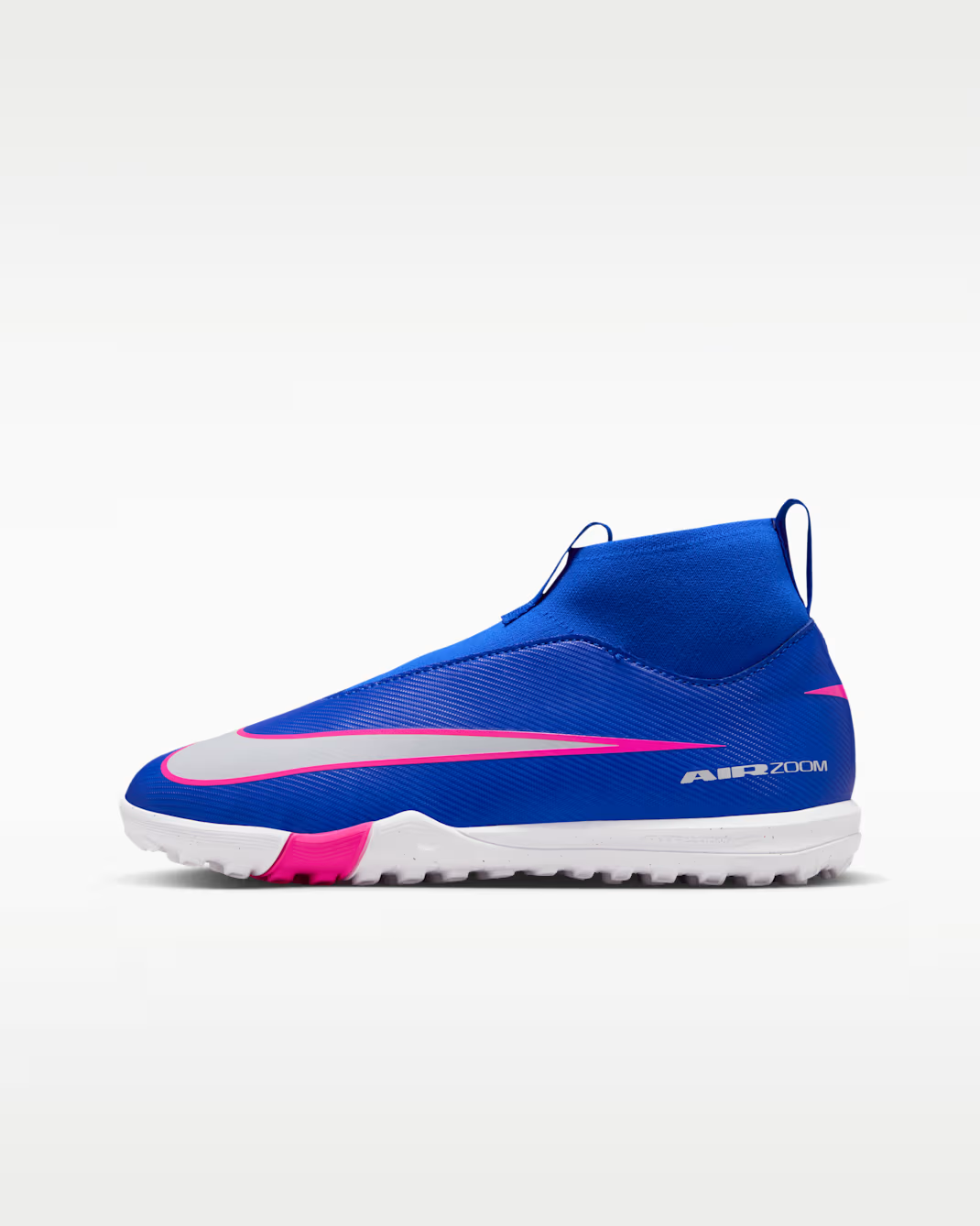 JR ZOOM SUPERFLY 10 ACADEMY TF - RACER BLUE/WHITE