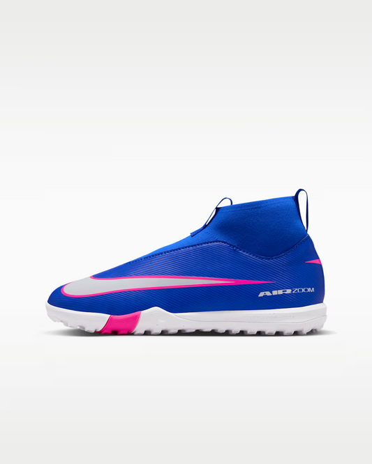JR ZOOM SUPERFLY 10 ACADEMY TF - RACER BLUE/WHITE