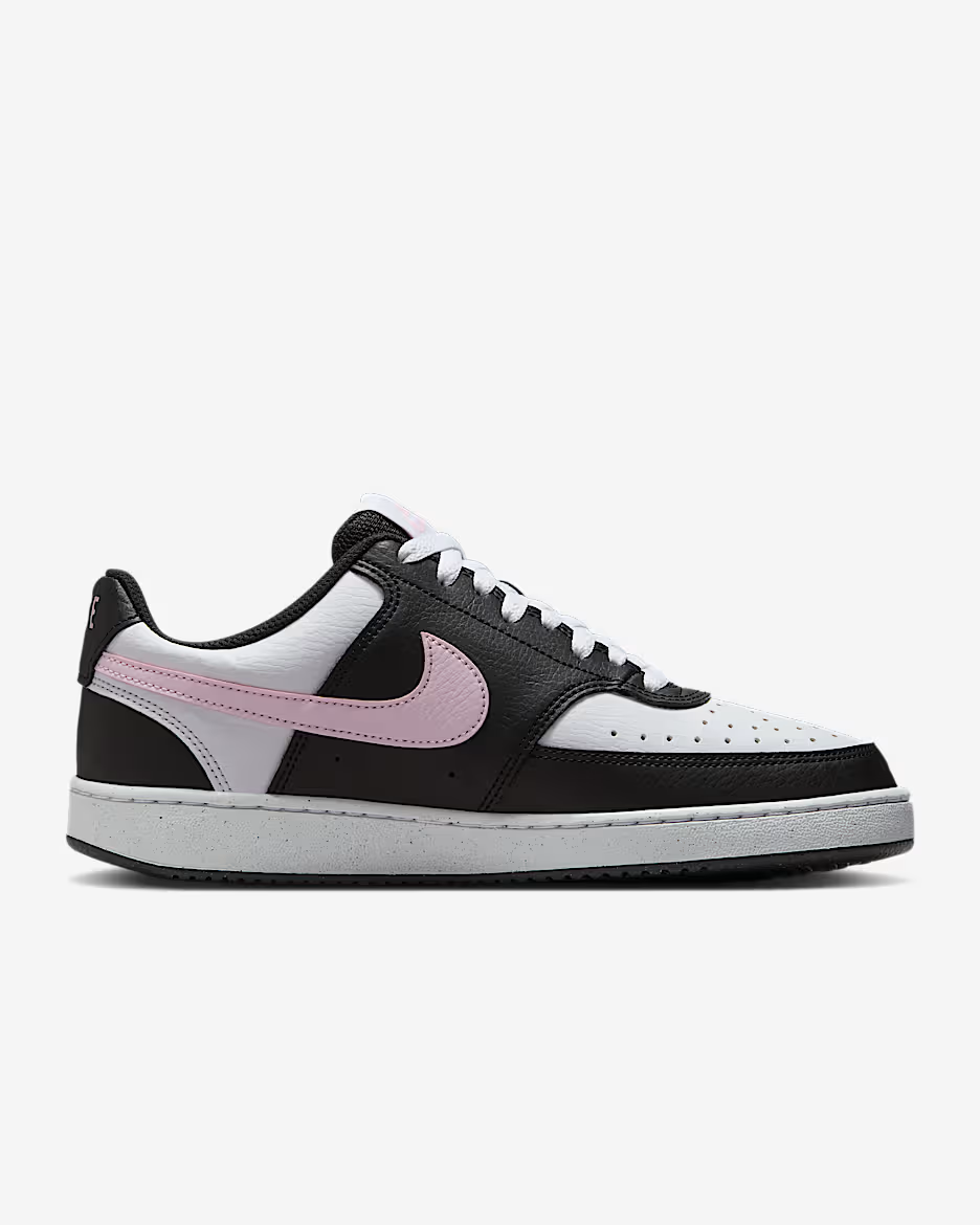 NIKE COURT VISION LO NN BLACK/PINK/WHITE