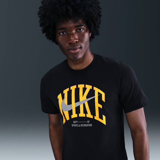 M NSW TEE MDRN FTNS FS BLACK/ORANGE