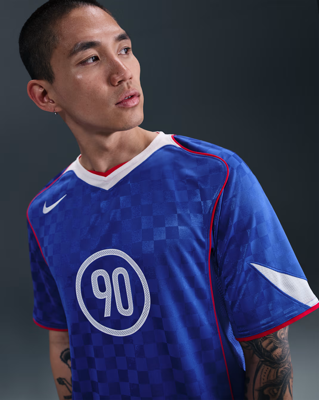 M NK DF T90 ENERGY JSY 6 BLUE/WHT/RED