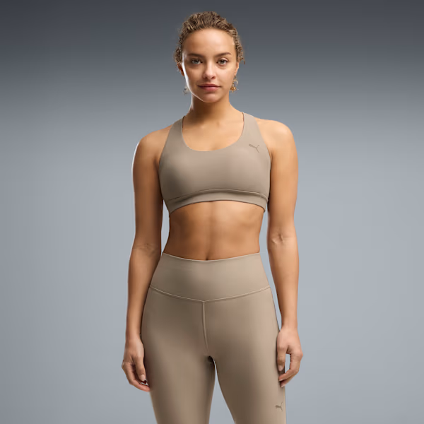 CLOUDSPUN BRA - MID W MOUSE-GRAY