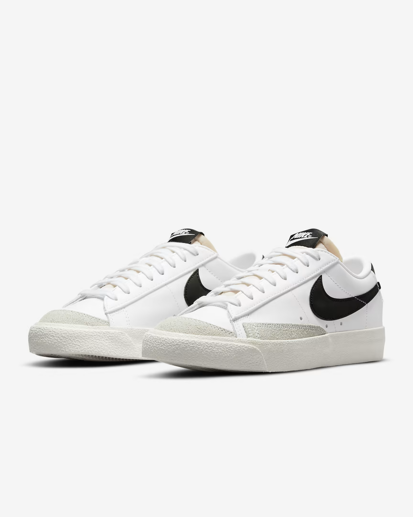 NIKE BLAZER LOW ’77 WHITE‑BLACK