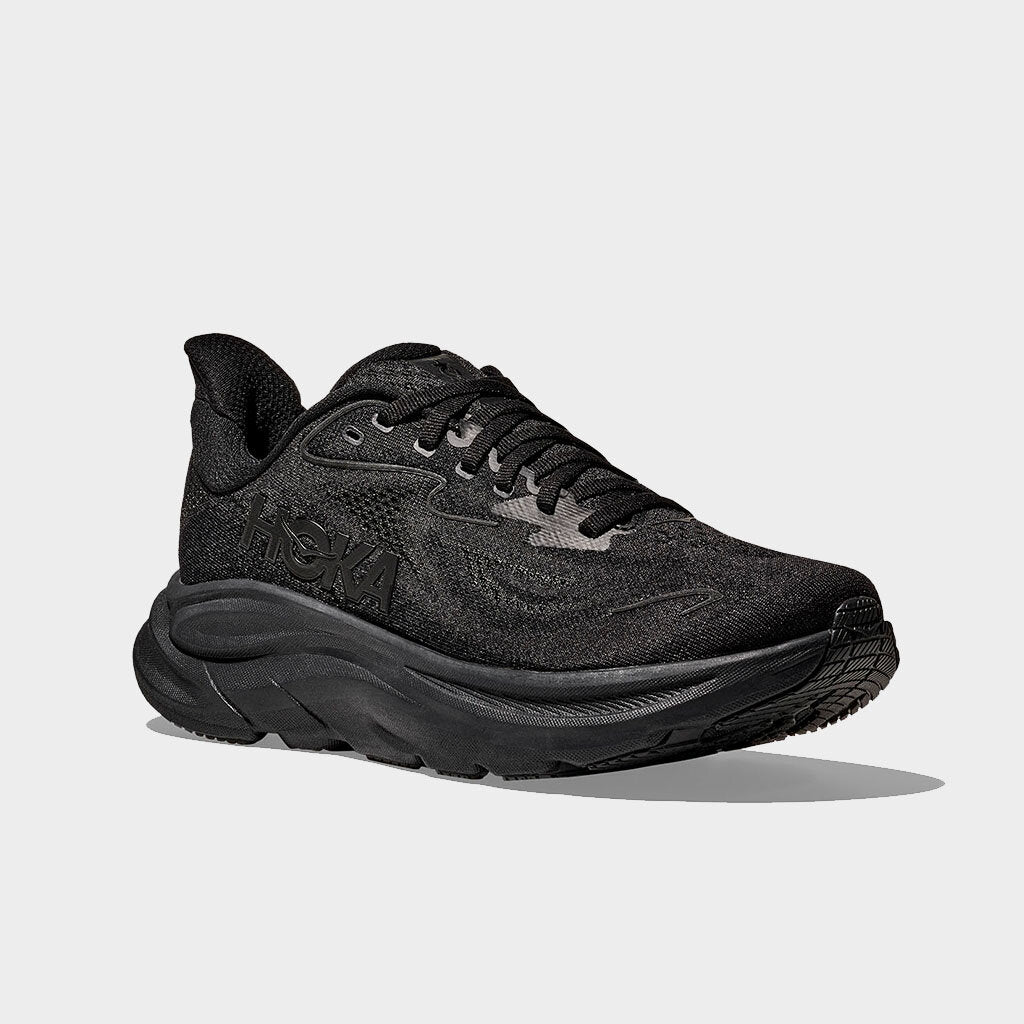 HOKA CLIFTON 10 BLACK/BLACK