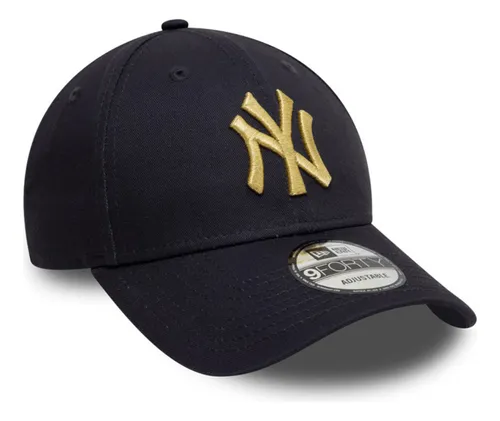 NEW ERA NEW YORK METALLIC 9FORTY NAVY/GOLD