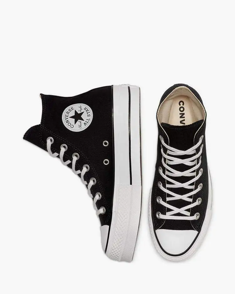 CONVERSE CHUCK TAYLOR ALL STAR LIFT BLACK/WHITE