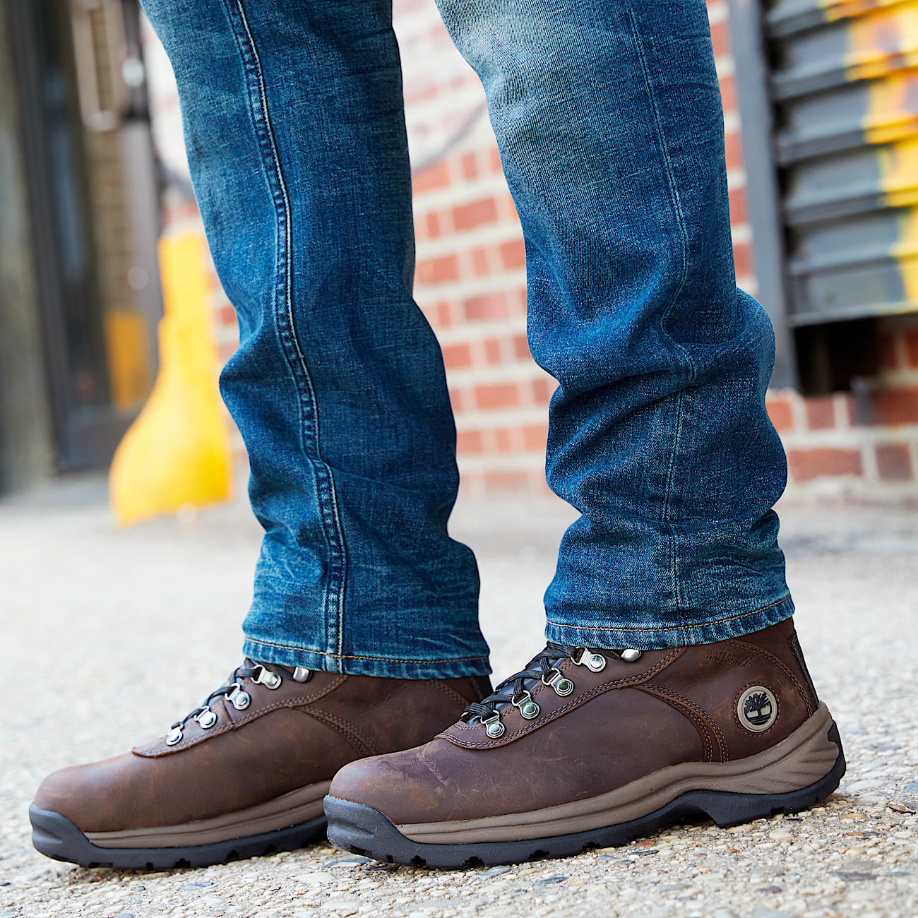 TIMBERLAND FLUME MID DK BROWN