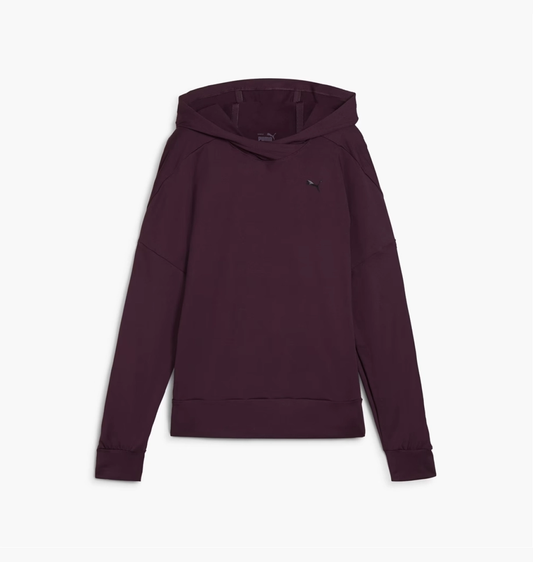 PUMA CLOUDSPUN HOODIE PURPLE