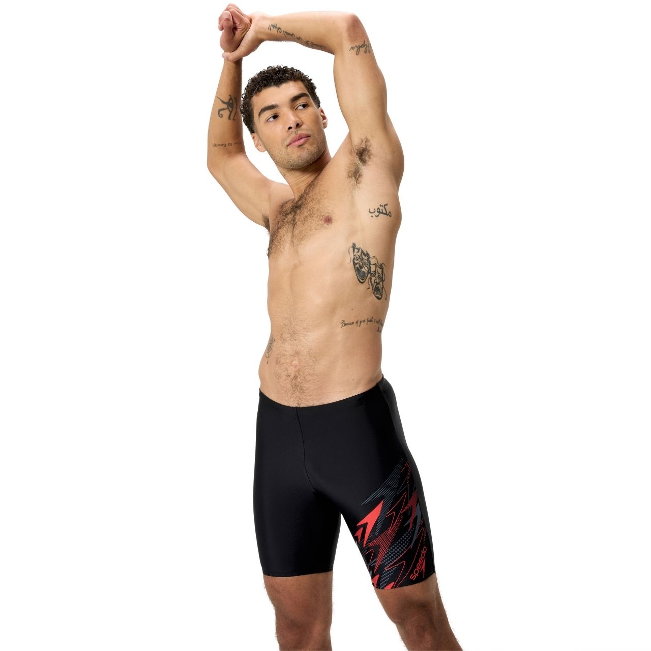 MEDLEY LOGO JAMMER VESTIDO DE BANO BLK