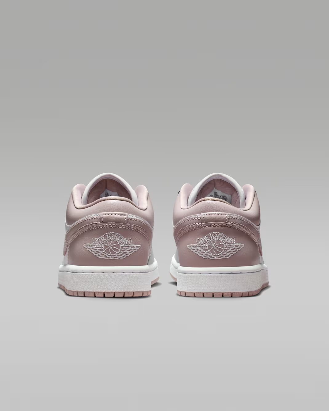 AIR JORDAN 1 LOW WHITE/PINK/GREY