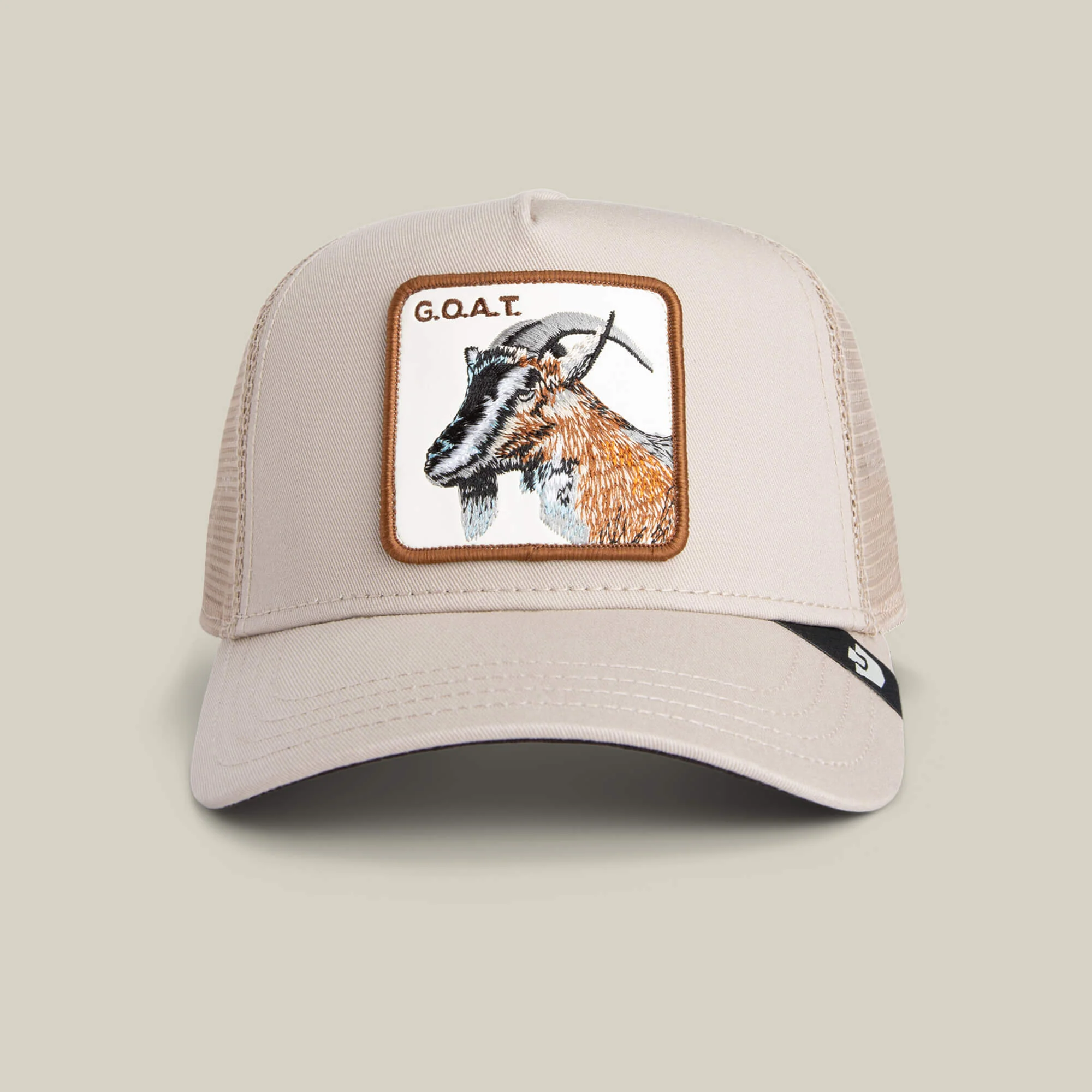GOORIN BROS GOAT TRUCKER BISCUIT